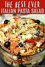Classic Italian Pasta Salad Recipe Pasta Salad Italian Pasta Salad Recipes Pasta Salad