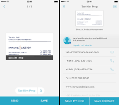 It scans each card and stores the relevant information in a new contact. How To Quickly Scan A Business Card And Save Contact Info
