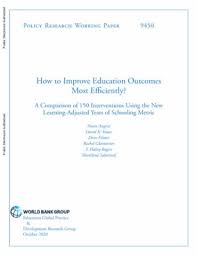 Schooling definition, the process of being taught in a school. Learning Adjusted Years Of Schooling Defining A New Macro Measure Of Education