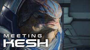 Mass Effect Andromeda: Meeting Female Krogan Leader Kesh - YouTube