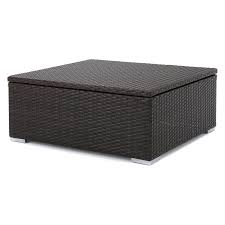 Outdoor Franklin Wicker Patio Coffee Table With Storage In 2020 White Wicker Furniture Wicker Wicker Headboard