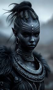 The Crinti Part 1, Also referred as Shadow Amazons by the Halruaans, were  the half-drow ruling class of Dambrath. They were people from a convoluted  mixture of bloodlines: the drow of T'lindhet,