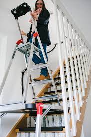 Das treppenhaus ist oft der erste eindruck, den man von einem zuhause bekommt. Diy Treppenaufgang Renovieren Und Dekorieren Dank Treppenpodest Sanvie De