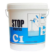 Imperméabiliser une piscine béton bassin cuve citerne. Enduit Etancheite Mortier Colmatage Prise Rapide C1 Stop Fuites Procom