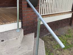 For product reviews or other business related stuff i can be. How To Build An Exterior Steel Handrail And Save A Bundle Dengarden
