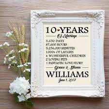 10 Years Of Marriage 10th Wedding Anniversary Gift 10 Year Anniversary Gift Anniversary Gift Wife Anniversary Gift Husband Anniversary 10th Wedding Anniversary Gift 10 Year Anniversary Gift 10th Wedding Anniversary