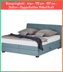 Boxspringbett Blau 172 Cm 107 Cm Betten Doppelbetten Mobel Kraft Betten Blau Boxspringbett Doppelbetten Kraft Mobel In 2020 Furniture Bed Decor