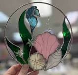 Stained Glass: Sea Shell Ring