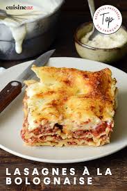 Lasagnes A La Bolognaise Facile Recette Recettes De Cuisine Alimentation Recette