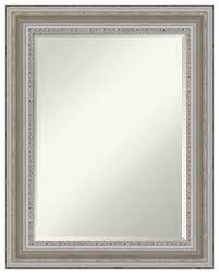 Check spelling or type a new query. Wall Mirror Bathroom Vanity Mirror Parlor Silver Outer Size 24 X 30 Farmhouse Bathroom Mirrors By Buildcom Houzz