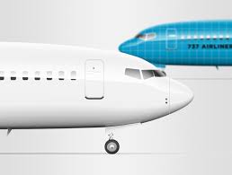 Download Boeing 737 Jet Airliner Mockup On Behance