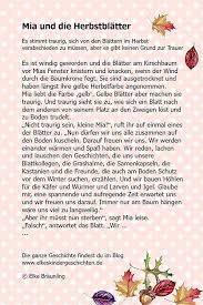 Mia Und Die Herbstblatter Herbstgeschichten Geschichten Fur Kinder Kindergeschichten