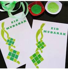 Untuk anak tk dan sd kelas bawah Ide Prakarya Hari Raya Eid Mubarak Indonesiamontessori Com Global Education For Indonesian Parents And Children