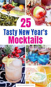 25 Delicious New Year S Eve Mocktail Recipes New Years Eve Drinks Mocktail Recipe New Year S Drinks