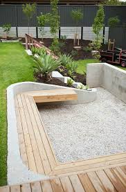 Lowered Fire Pit Concrete And Seats Patio Garden Outdoor Fire Pit Fire Pit Materials