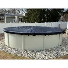 Winter Block 30 Ft Round Pools Winter Leaf Net Above Ground Black In 2020 Round Above Ground Pool Round Pool Above Ground Pool