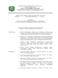 Kabupaten tulungagung per 1 agustus 2021. 022 Sk Struktur Organisasi Internal Puskesmas