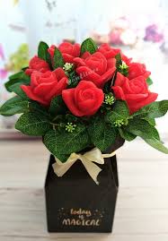 для ухода за цветами в доме творчества 10 упаковок Soap Handmade Soap Flowers Soap Decorative Soap Gift Red Rose Bathroom Decor Flower Arr Table Flower Arrangements Flower Arrangements Flower Shop Display