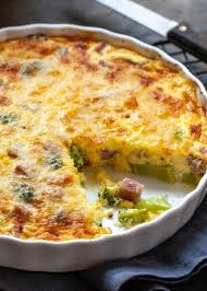 Cheesy Crustless Quiche With Broccoli And Ham Recipe Simplyrecipes Com Recipe Quiche Recipes Crustless Quiche Recipes Broccoli Quiche Recipes
