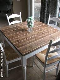 The Rusty Seashell Big Projects Farmhouse Kitchen Tables Square Kitchen Tables Tall Kitchen Table