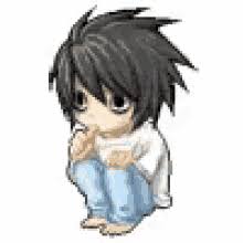 L Death Note Gif Wallpaper Anime Wallpaper Hd I love you so much, he's my perfect boy ♡ i'll never forget you. l death note gif wallpaper anime