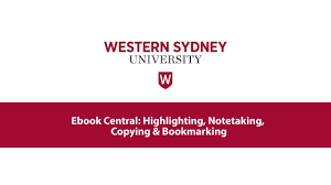 Ebook Central Highlighting Notetaking Copying And Bookmarking Youtube