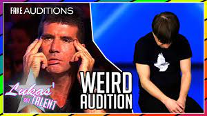 Contestants clash with the x factor worst auditions ever. The Weirdest Audition Ever Britain S Got Talent America S Got Talent Parody Youtube