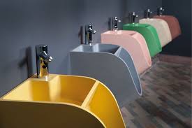 洗手沖水二合一廁所tandem a day magazine sink design urinal design urinal