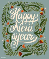 Download Premium Vector Of Happy New Year Greeting Card Design Vector New Year Greetings New Year Greeting Cards Happy New Year Cards