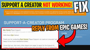 You can reach us by email at email protected or by using the form. Answer Epic Games Support A Creator Tag Not Working Aug 2020 Youtube