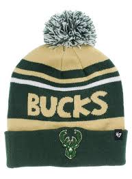 Strapbacks, fitted, snapback, stretch fit, knit beanies Youth 47 Playground Icon Milwaukee Bucks Knit Hat Bucks Pro Shop