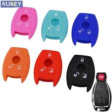 3 Button Silicone Key Remote Holder Case Fob Cover Fit For Mercedes Benz C Cl Clk E G Gl M S Slk Class W203 W204 W210 W211 R Benz C Remote Holder Mercedes Benz