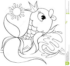 Gold Fish Stock Photo Image 14555740 Fish Coloring Page Coloring Pages Golden Fish