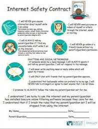 Internet Safety Contract Have Your Kids Signed One Www Kidsemail Org Internet Safety Safety Contract Internet Safety Contract