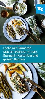 Lachs Ist Immer Eine Gute Idee Auch An Weihnachten Ummantelt Mit Einer Nussigen Kruste Liefert Der Fisch Fisch Weihnachtsessen Leckerbissen Festliches Essen