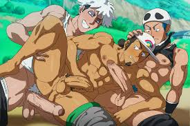 Rule34 - If it exists, there is porn of it  buranko!, burankoprn, guzma  (pokemon), kukui (pokemon), team skull grunt  3374385