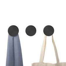 Umbra Matte Black Round Cappa Hooks Black Wall Hooks Dressing Area Black Walls