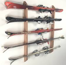 Mont De Rack De Mur De Ski Ski Rack Wall Racks Outdoor Gear Storage