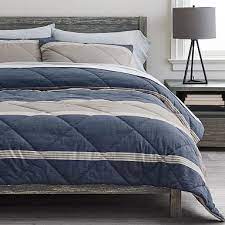 Buy products such as nuzyz 3pcs christmas santa claus elk bed sheet quilt cover pillow case bedding set at walmart and save. Beachstone Stripe Comforter Sham Pottery Barn Teen