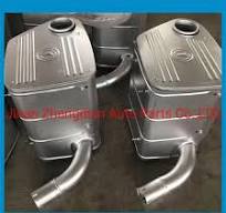 [Hot Item] 5064900201 5064900301 Auto T Type Muffler Silencer for Beiben  North Benz Truck Spare Parts Sinotruk HOWO Shacman FAW Foton Auman Hongyan  ...