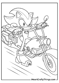 Customize the letters by coloring with markers or pencils. Shadow The Hedgehog Coloring Pages Updated 2021