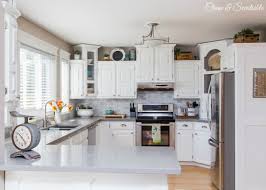 white kitchen reveal {home tour