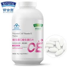 Vitamin e is an antioxidant that can help fight free radicals, which are molecules that damage the dna in cells. Edible Vitamin C Vitamin E Tablet Vc Ve Nutritional Supplements Skin Care Moisturizing Whitening Anti Aging Vitamins Minerals Aliexpress