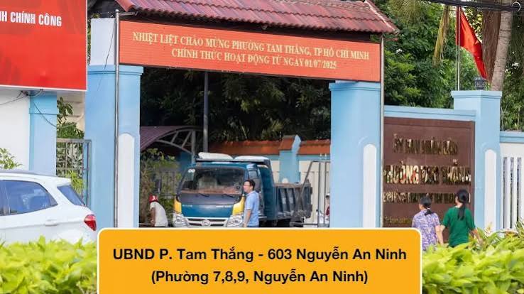 UBND phường Tam Thắng