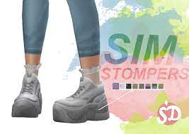 Custom content creator from poland. Sims 4 Maxis Match Stompers Shoes The Sims Book