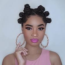 Today i'm showing you how to a defined bantu knots on medium length 4 type hair. Bantu Knot Hairstyles Popsugar Beauty