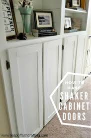 The Easiest Way To Make Shaker Cabinet Doors Leap Of Faith Crafting Diy Cabinet Doors Shaker Cabinet Doors Cheap Cabinet Doors