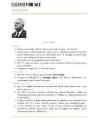 Scrivendo «sempre da nutro nei riguardi di montale uno stimato rispetto, il filo che intercorre tra la sua poetica e l'intimità introspettiva del mio animo annovera di giorno in. Eugenio Montale Vita E Opere Pensiero E Poetica Docsity