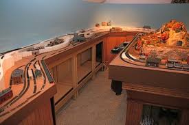 Model Train Benchwork For The Br S Model Train Layouts Model Train Table Model Train Show