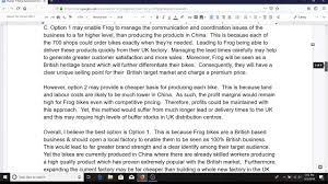 Gcse Edexcel Business 9 1 Paper 1 Exemplar Answers Business Gcse Business Studies
